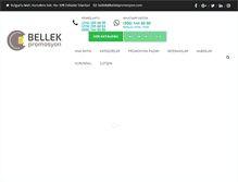 Tablet Screenshot of bellekpromosyon.com